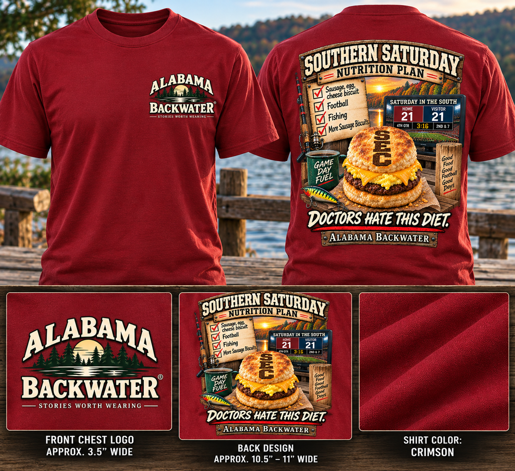 Southern Saturday Nutrition Plan T-Shirt