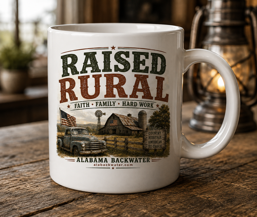 Alabama Backwater Premium 3D PermaSticker