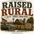 Alabama Backwater Premium 3D PermaSticker