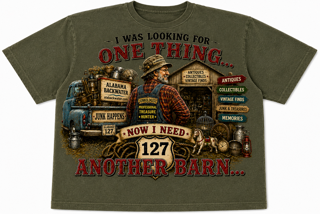 I Was Looking for One Thing… Now I Need Another Barn – Route 127 Shirt