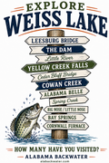 Explore Weiss Lake Destination Sign Shirt | Alabama Backwater